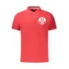 POLO À MANCHES COURTES POUR HOMMES NORTH SAILS ROUGE - NORTH SAILS