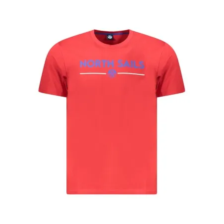 T-SHIRT À MANCHES COURTES POUR HOMMES NORTH SAILS ROUGE - NORTH SAILS