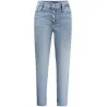 CALVIN KLEIN JEANS DENIM FEMME BLEU - CALVIN KLEIN