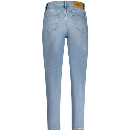CALVIN KLEIN JEANS DENIM FEMME BLEU - CALVIN KLEIN