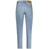 CALVIN KLEIN JEANS DENIM FEMME BLEU - CALVIN KLEIN