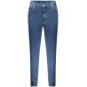 CALVIN KLEIN JEANS DENIM FEMME BLEU - CALVIN KLEIN