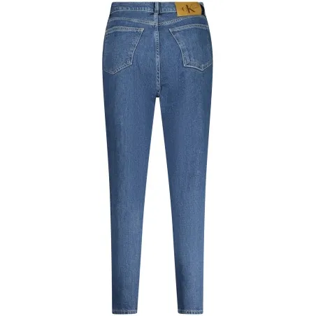 CALVIN KLEIN JEANS DENIM FEMME BLEU - CALVIN KLEIN