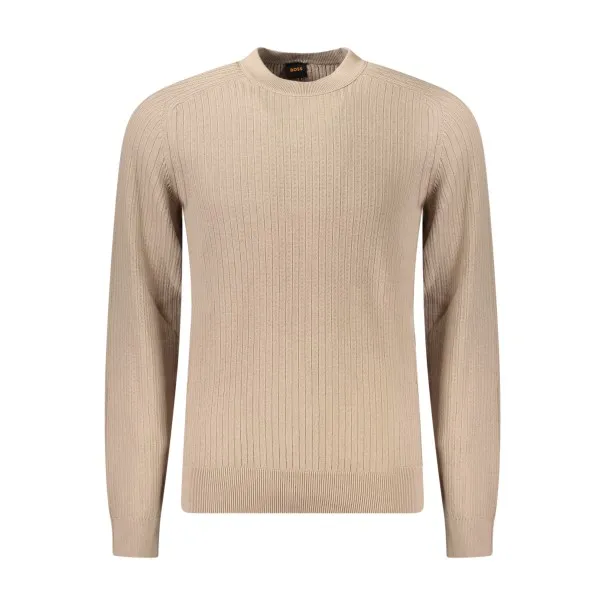 PULL HUGO BOSS POUR HOMMES BEIGE - BOSS