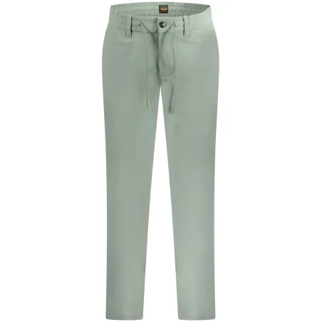 PANTALON VERT POUR HOMMES HUGO BOSS - BOSS