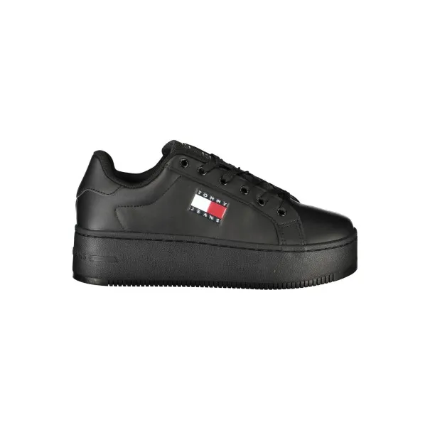 CHAUSSURES DE SPORT POUR FEMMES TOMMY HILFIGER NOIRES - TOMMY HILFIGER