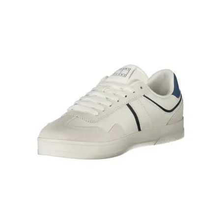 CHAUSSURES DE SPORT POUR HOMMES TOMMY HILFIGER BLANCHES - TOMMY HILFIGER