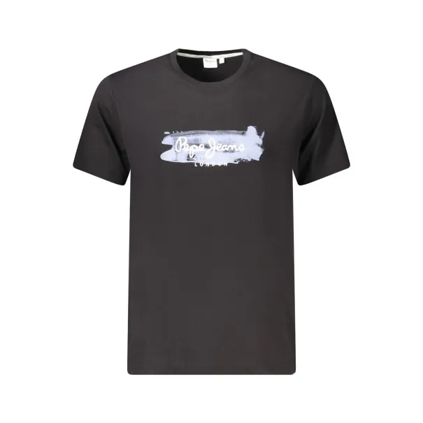 T-SHIRT À MANCHES COURTES PEPE JEANS HOMME NOIR - PEPE JEANS