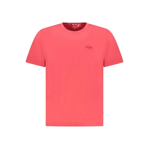 T-SHIRT À MANCHES COURTES POUR HOMMES PEPE JEANS ROUGE - PEPE JEANS