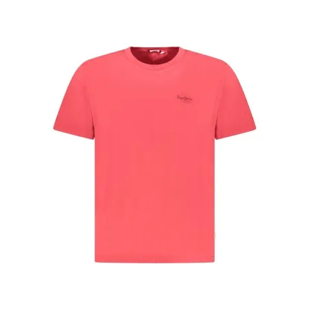 T-SHIRT À MANCHES COURTES POUR HOMMES PEPE JEANS ROUGE - PEPE JEANS