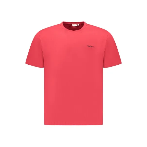 T-SHIRT À MANCHES COURTES POUR HOMMES PEPE JEANS ROUGE - PEPE JEANS