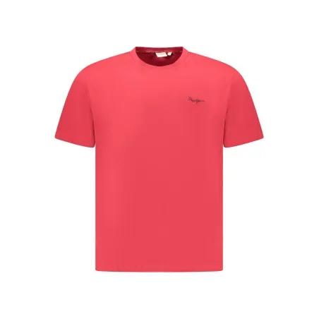 T-SHIRT À MANCHES COURTES POUR HOMMES PEPE JEANS ROUGE - PEPE JEANS