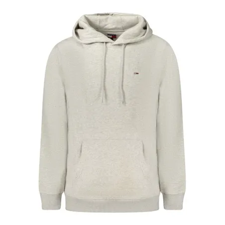 SWEAT-SHIRT ZIPPÉ POUR HOMMES TOMMY HILFIGER GRIS - TOMMY HILFIGER