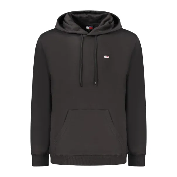 SWEAT-SHIRT ZIPPÉ NOIR POUR HOMMES TOMMY HILFIGER - TOMMY HILFIGER