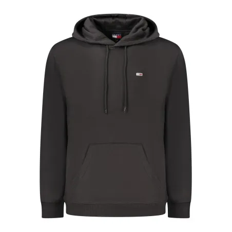 SWEAT-SHIRT ZIPPÉ NOIR POUR HOMMES TOMMY HILFIGER - TOMMY HILFIGER