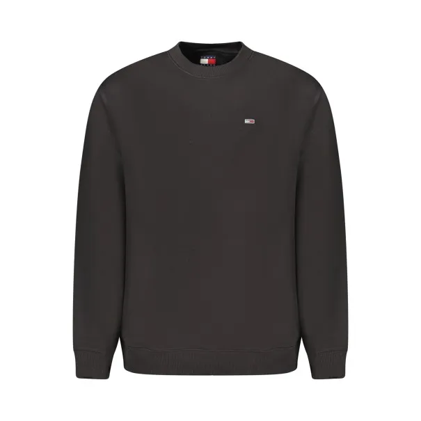 SWEAT-SHIRT ZIPPÉ NOIR POUR HOMMES TOMMY HILFIGER - TOMMY HILFIGER