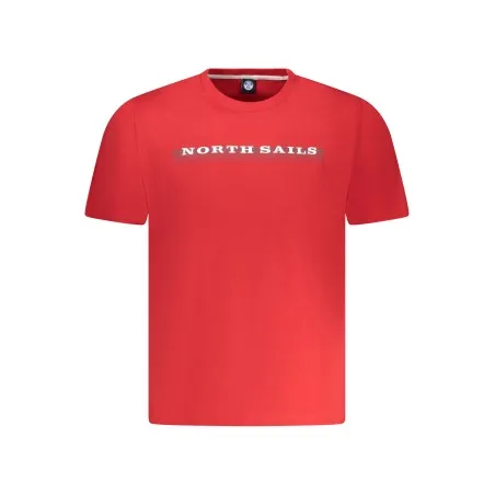 T-SHIRT À MANCHES COURTES POUR HOMMES NORTH SAILS ROUGE - NORTH SAILS