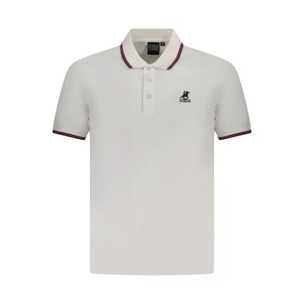 Polo US Grand à manches courtes pour homme, blanc - U.S. GRAND