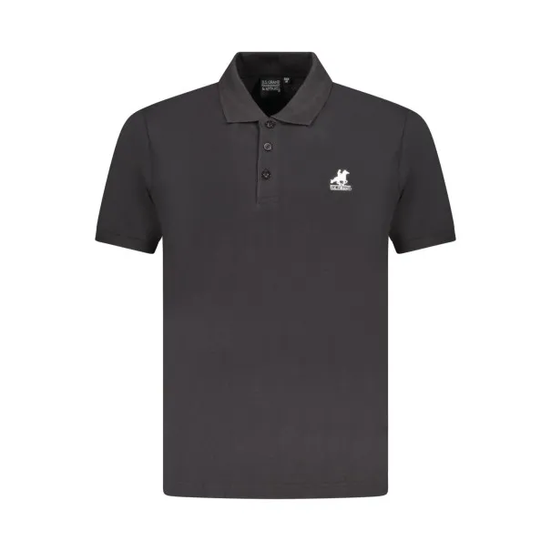 Chemise polo US Grand Polo à manches courtes pour homme, noire - U.S. GRAND
