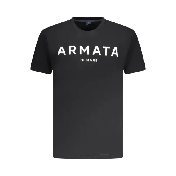 T-SHIRT À MANCHES COURTES ARMATA DI MARE HOMME NOIR - ARMATA DI MARE