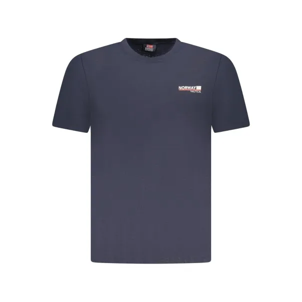T-SHIRT MANCHES COURTES HOMME NORVÈGE 1963 BLEU - NORWAY 1963