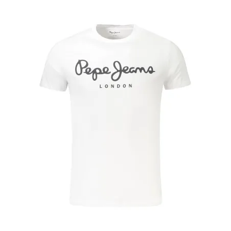 T-SHIRT MANCHES COURTES PEPE JEANS HOMME BLANC - PEPE JEANS