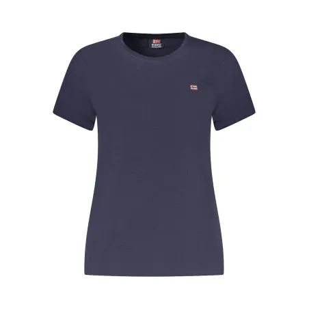 T-SHIRT FEMME À MANCHES COURTES NORVÈGE 1963 BLEU - NORWAY 1963