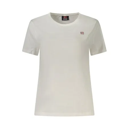 T-SHIRT FEMME À MANCHES COURTES NORVÈGE 1963 BLANC - NORWAY 1963