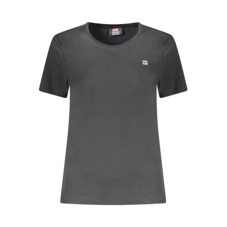 T-SHIRT FEMME MANCHES COURTES NORVÈGE 1963 NOIR - NORWAY 1963