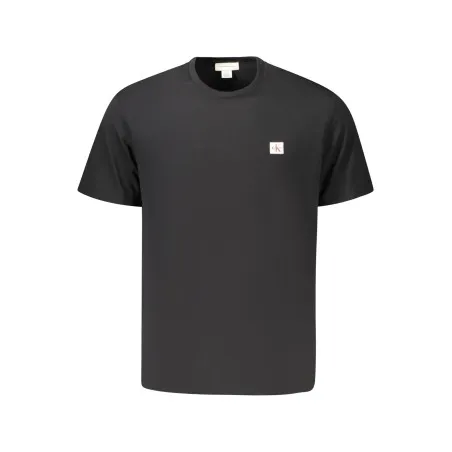 T-SHIRT À MANCHES COURTES POUR HOMMES CALVIN KLEIN NOIR - CALVIN KLEIN