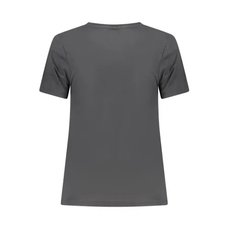 T-SHIRT FEMME MANCHES COURTES NORVÈGE 1963 NOIR - NORWAY 1963