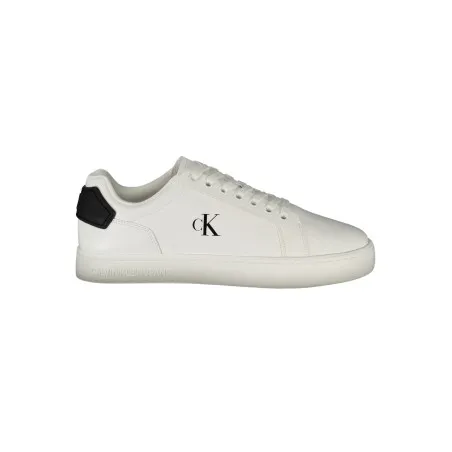 CHAUSSURES DE SPORT POUR HOMMES CALVIN KLEIN BLANCHES - CALVIN KLEIN