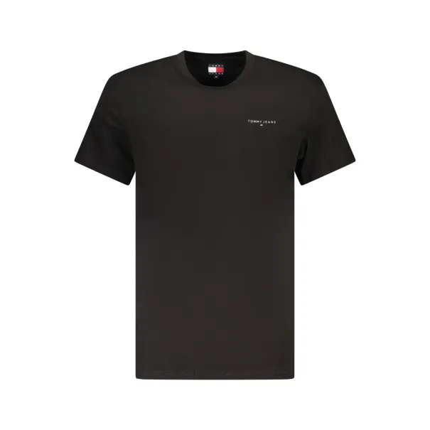 T-SHIRT À MANCHES COURTES TOMMY HILFIGER POUR HOMME NOIR - TOMMY HILFIGER