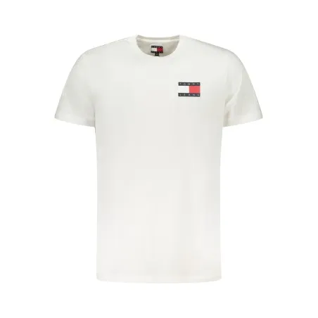 T-SHIRT À MANCHES COURTES TOMMY HILFIGER POUR HOMME BLANC - TOMMY HILFIGER