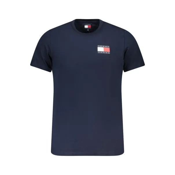 T-SHIRT À MANCHES COURTES TOMMY HILFIGER POUR HOMME BLEU - TOMMY HILFIGER