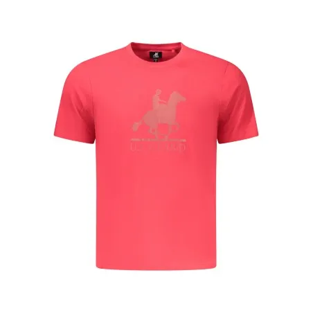 T-shirt rouge à manches courtes pour homme US GRAND - U.S. GRAND