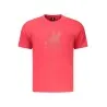 T-shirt rouge à manches courtes pour homme US GRAND - U.S. GRAND