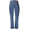 JEAN EN DENIM CALVIN KLEIN POUR FEMME, BLEU - CALVIN KLEIN