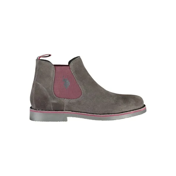 Bottes de chaussures pour hommes US POLO ASSN., grises - U.S. POLO ASSN