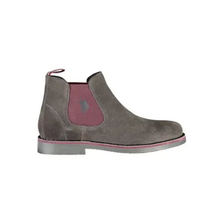 Bottes de chaussures pour hommes US POLO ASSN., grises - U.S. POLO ASSN