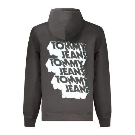 Sweat zippé noir Tommy Hilfiger pour homme - TOMMY HILFIGER