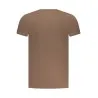 T-shirt marron pour homme AERONAUTICA MILITARE - AERONAUTICA MILITARE