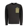 SWEAT-SHIRT NOIR À FERMETURE ÉCLAIR POUR HOMME RIFLE - RIFLE