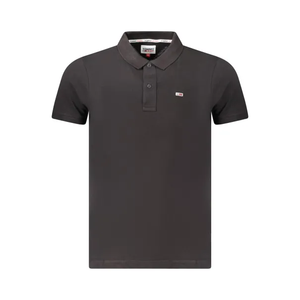 Polo à manches courtes pour homme Tommy Hilfiger, noir - TOMMY HILFIGER