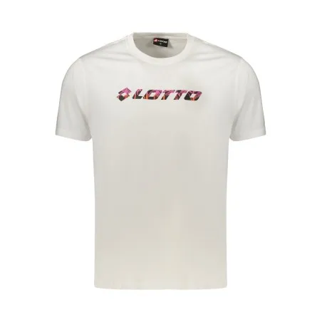 T-shirt blanc à manches courtes pour homme LOTTO - Lotto