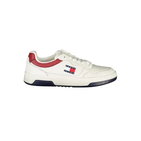 CHAUSSURES DE SPORT POUR HOMMES TOMMY HILFIGER BLANCHES - TOMMY HILFIGER