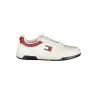 CHAUSSURES DE SPORT POUR HOMMES TOMMY HILFIGER BLANCHES - TOMMY HILFIGER