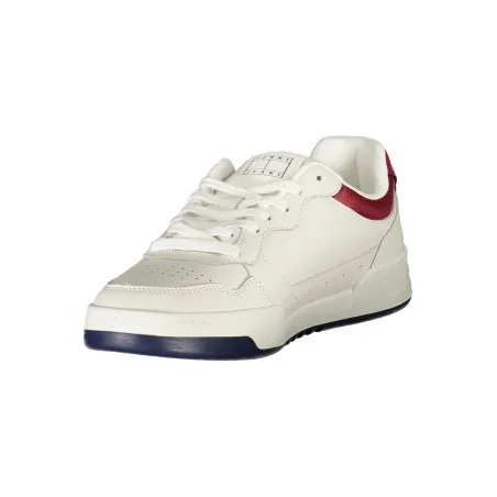 CHAUSSURES DE SPORT POUR HOMMES TOMMY HILFIGER BLANCHES - TOMMY HILFIGER