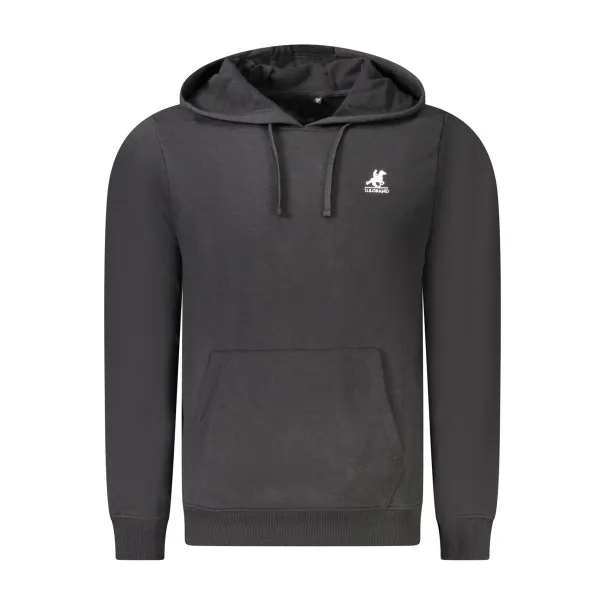 SWEAT-SHIRT NOIR À FERMETURE ÉCLAIR POUR HOMME US GRAND - U.S. GRAND