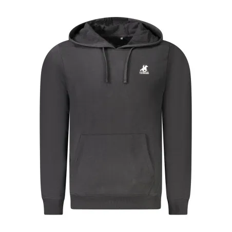 SWEAT-SHIRT NOIR À FERMETURE ÉCLAIR POUR HOMME US GRAND - U.S. GRAND